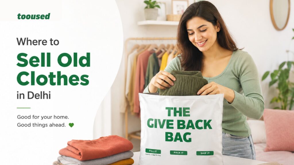 Where to sell old clothes in Delhi