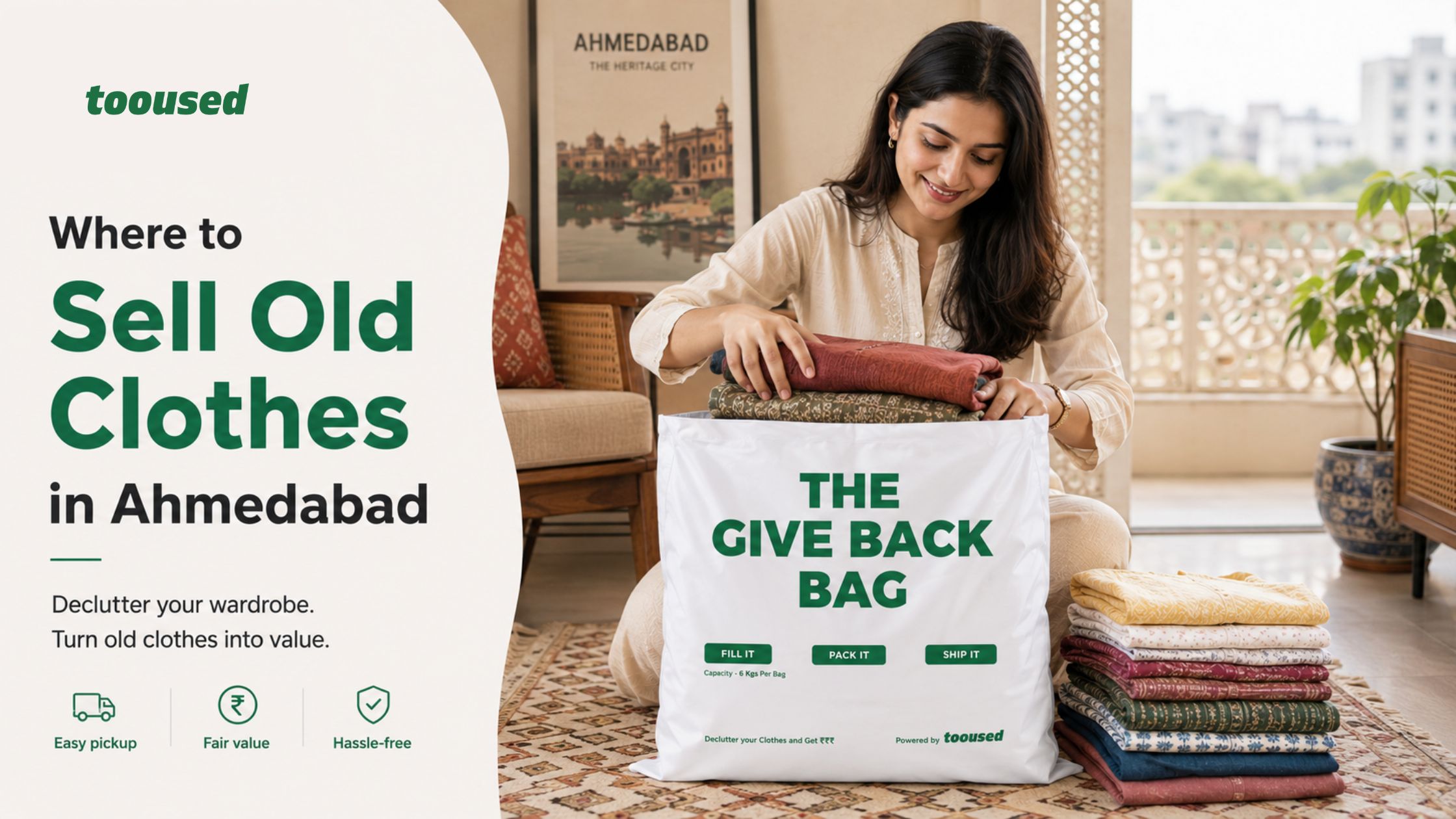 where to sell old clothes in Ahmedabad
