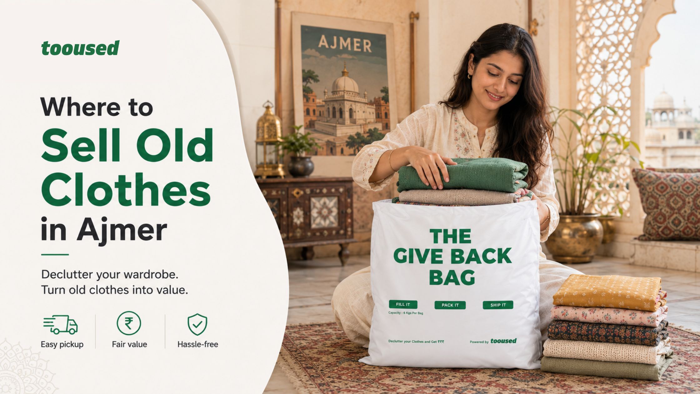 where to sell old clothes in Ajmet