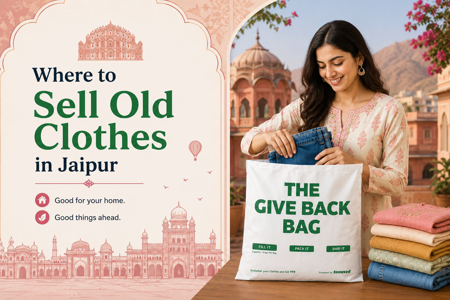 where to sell old clothes in Jaipur