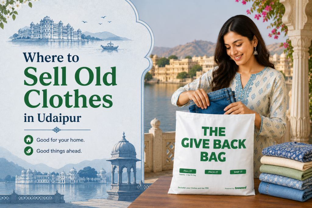 where to sell old clothes in Udaipur