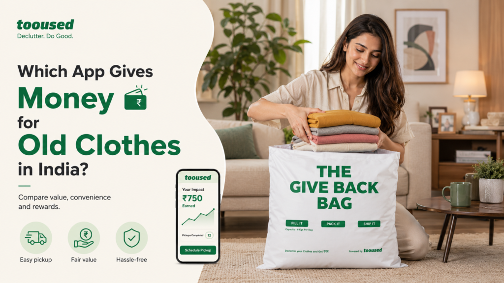 which app gives money for old clothes
